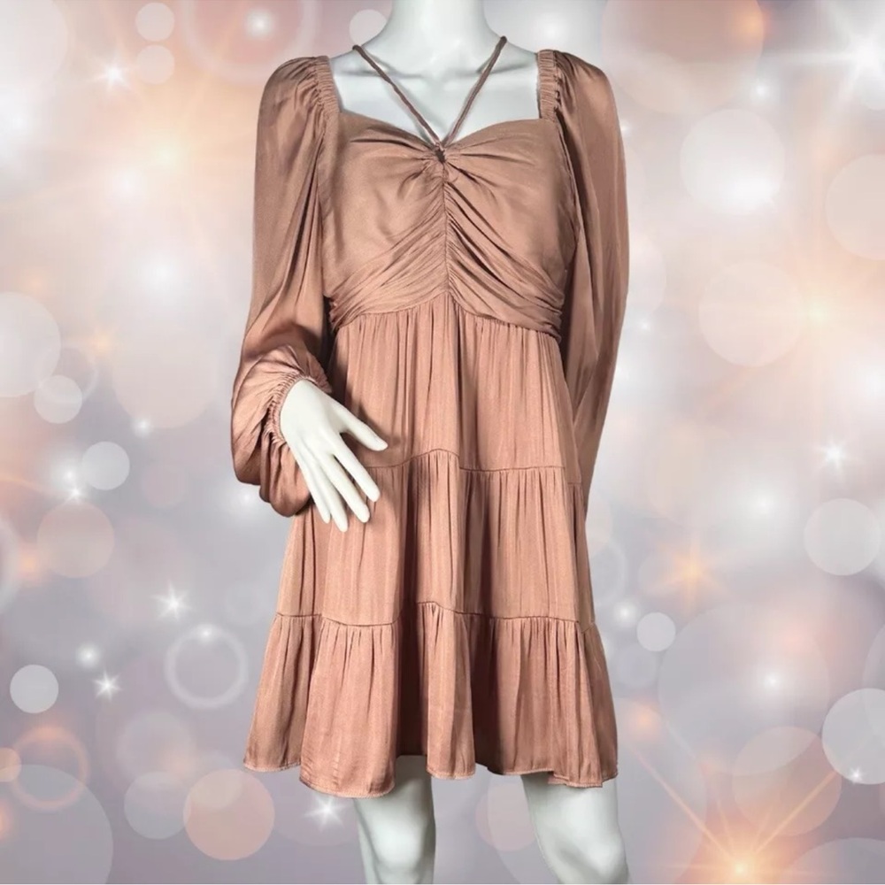 MINKPINK Spencer Satin Mini Dress